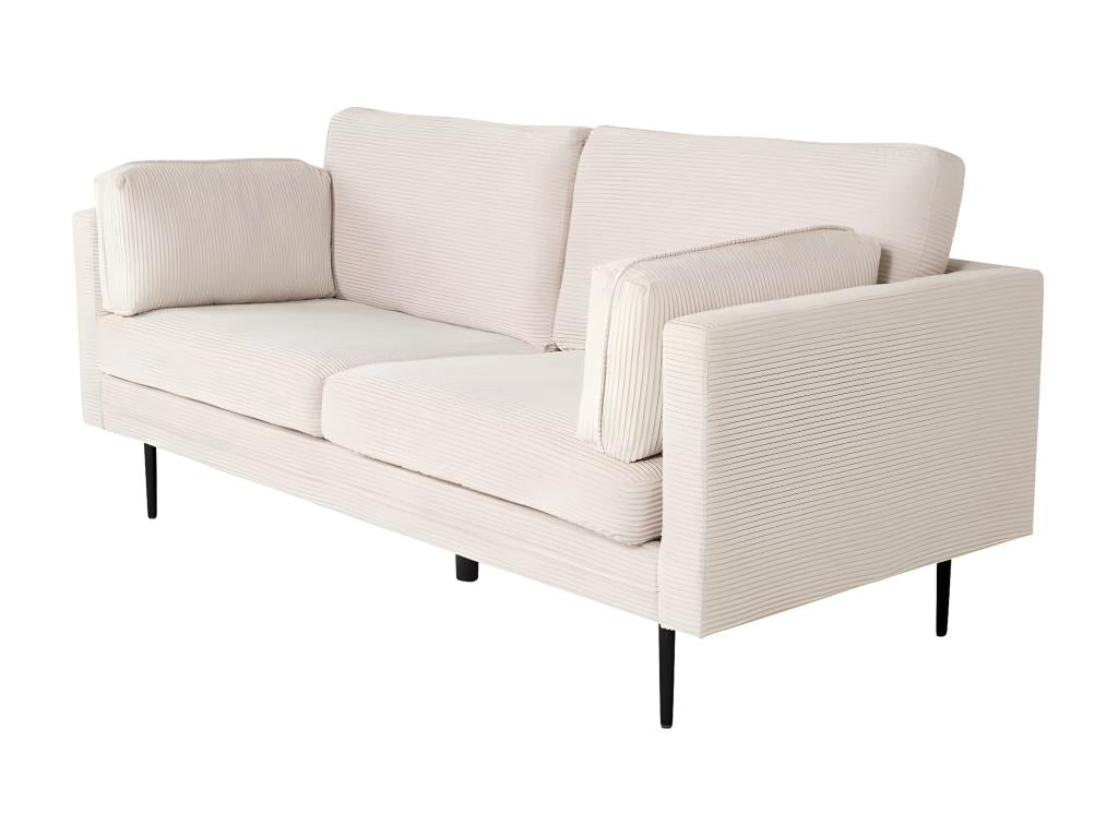 Divano in velluto nero