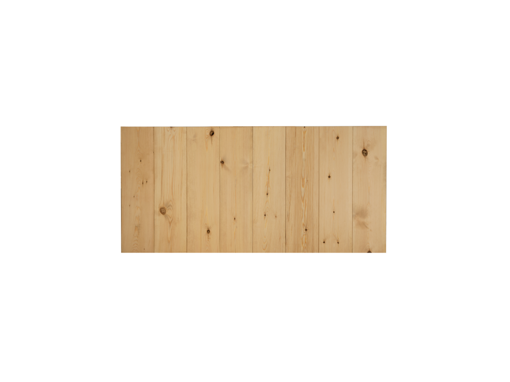 Letto in legno di pino marrone, 100 x 60 cm