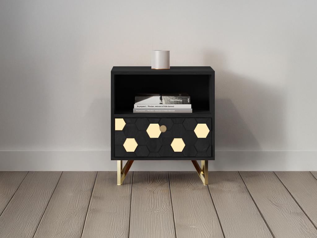 Tavolo in metallo nero - dlz1766459825625