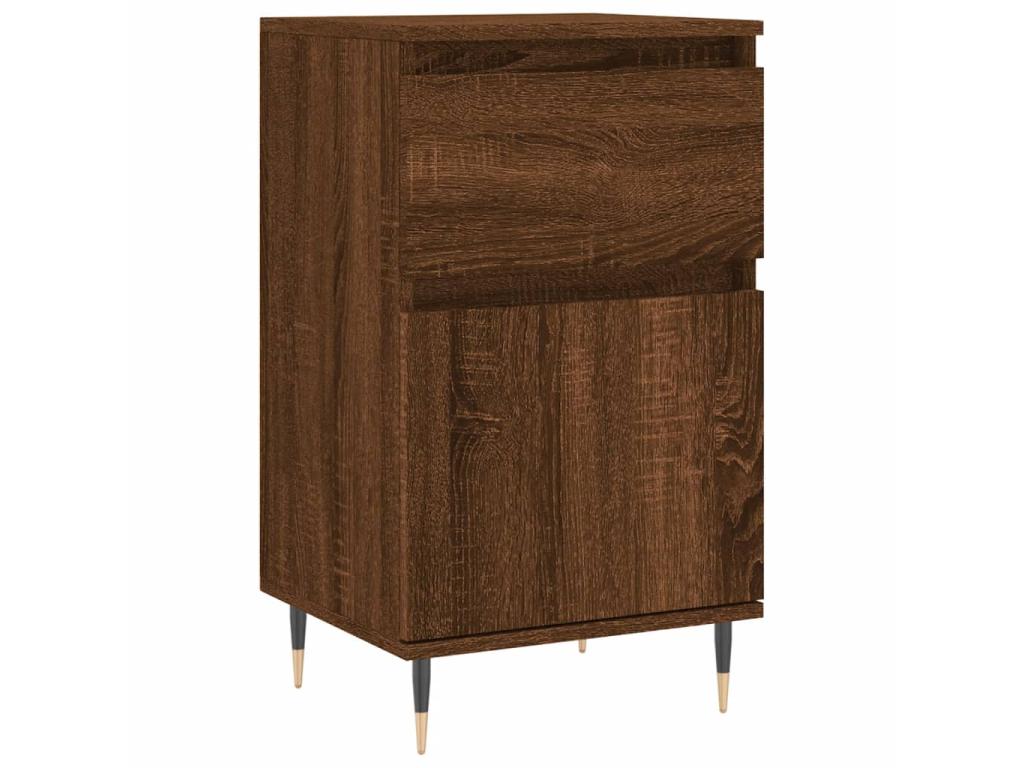 Credenza in legno ingegnerizzato marrone, 40 x 35 x 70 cm