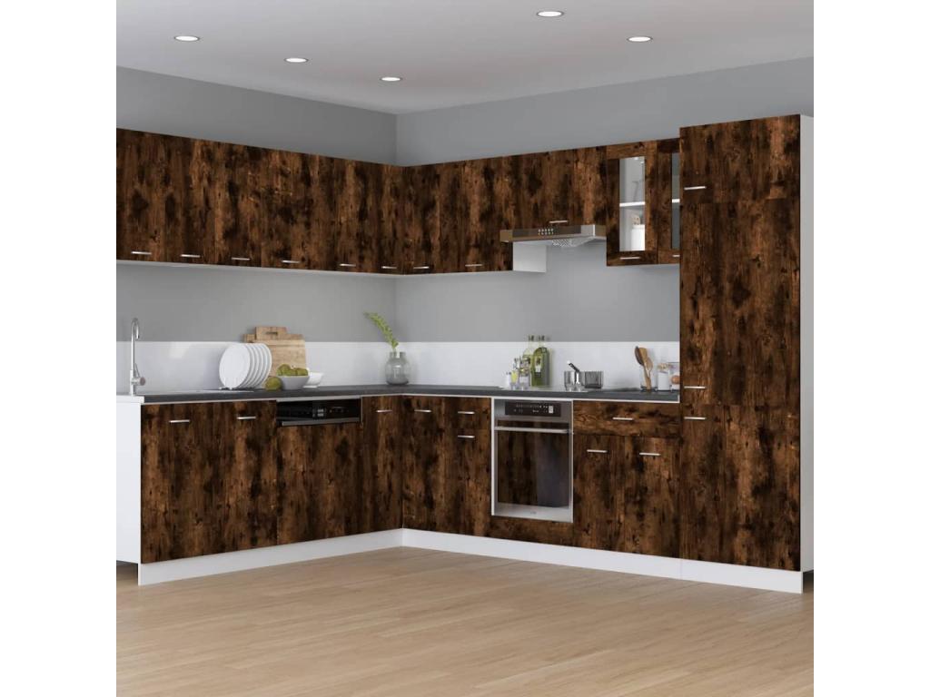 Armadio in legno ingegnerizzato marrone, 60 x 46 x 81,5 cm