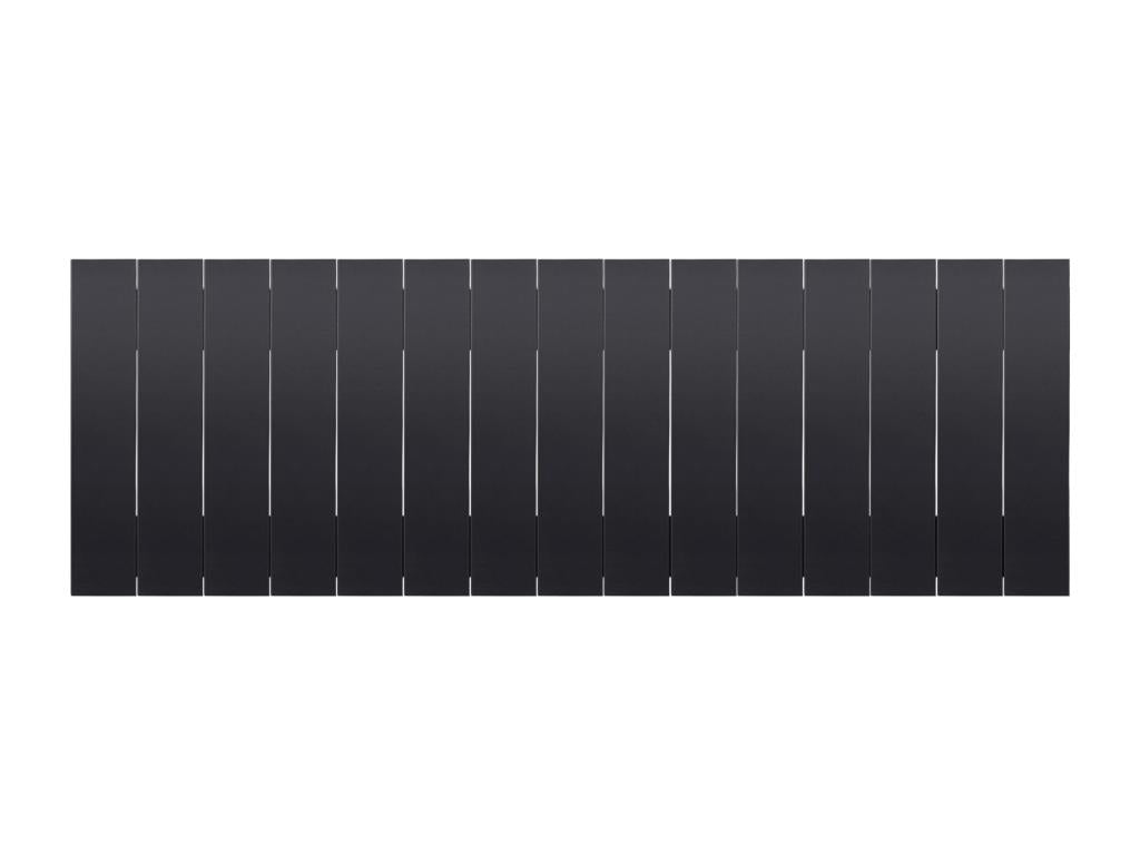 Letto nero, 145 x 46 cm