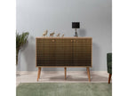 Credenza in legno di rovere beige
