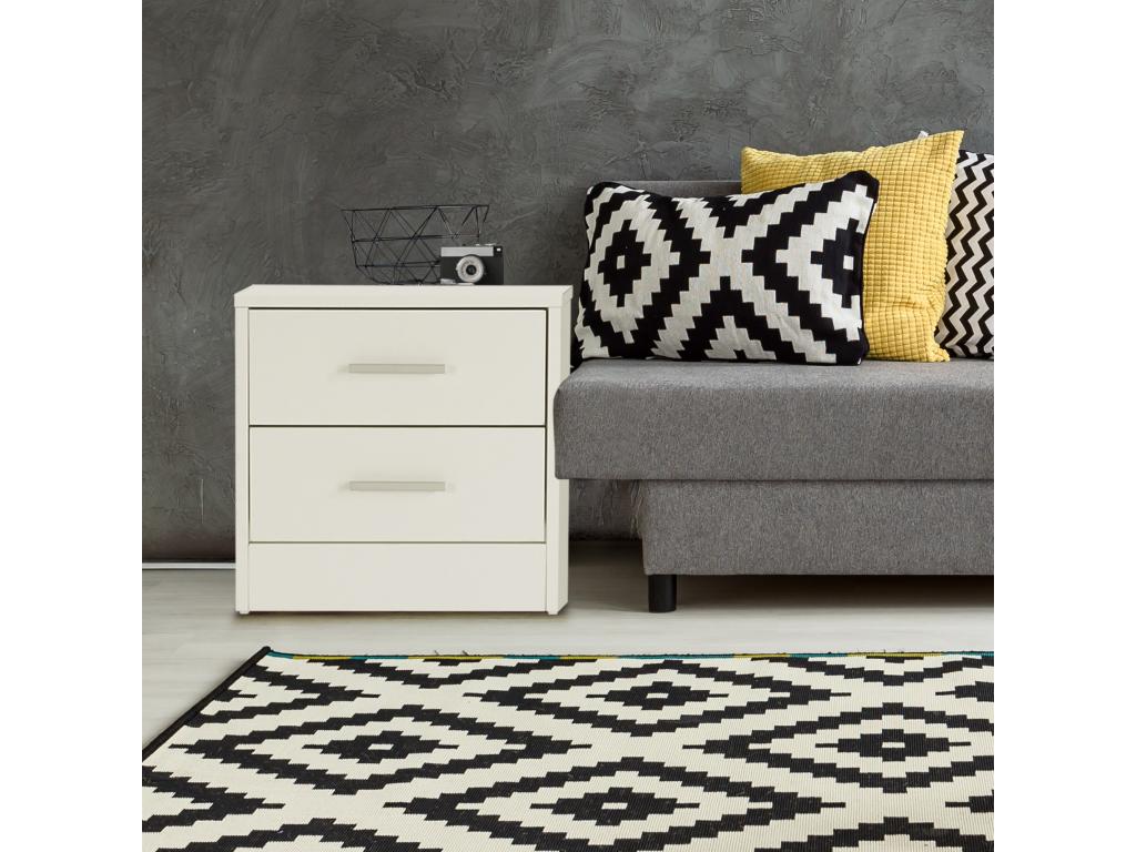 Tavolo bianco, 38 x 37 x 34 cm