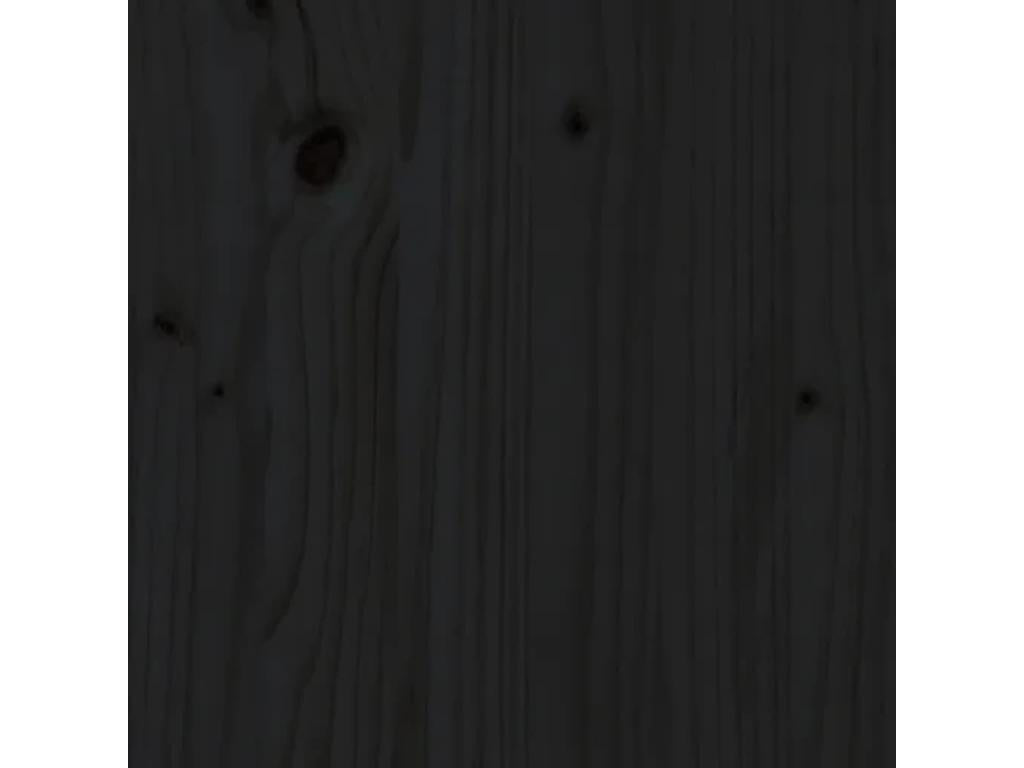 Mobile TV in legno di pino nero, 103 x 36,5 x 52 cm