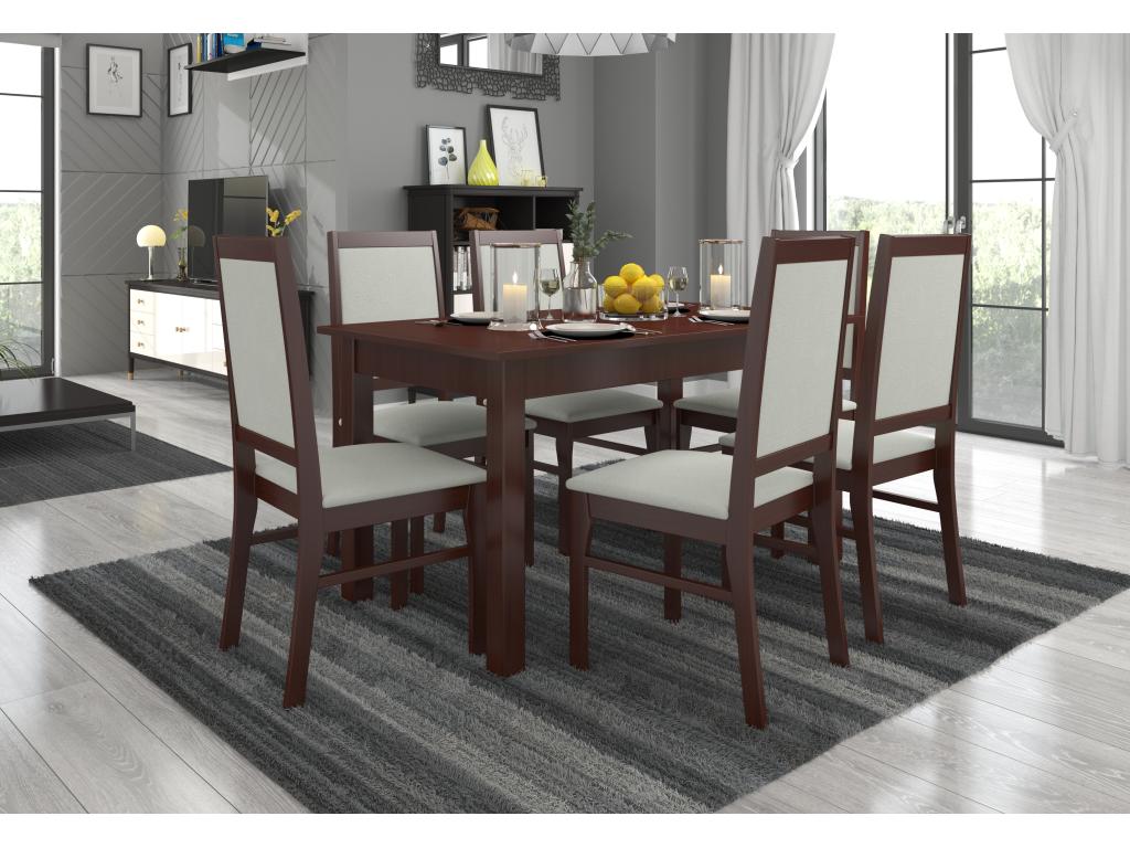 Sedia in tessuto grigio - dlz1766459694176