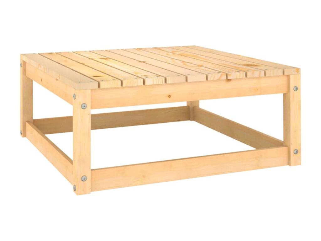 Set di mobili da esterno in legno di pino grigio - dlz1766459818472