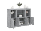 Credenza in legno ingegnerizzato grigio