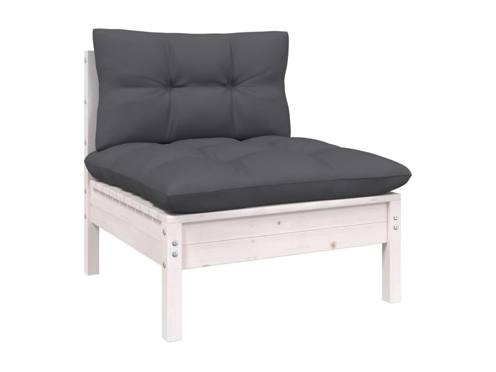 Set di mobili da esterno in legno di pino bianco - dlz1766460019516