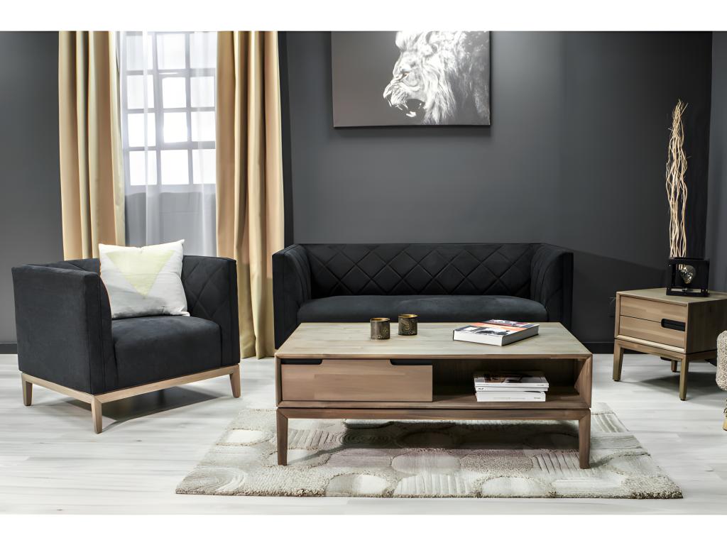 Tavolino da caffè marrone