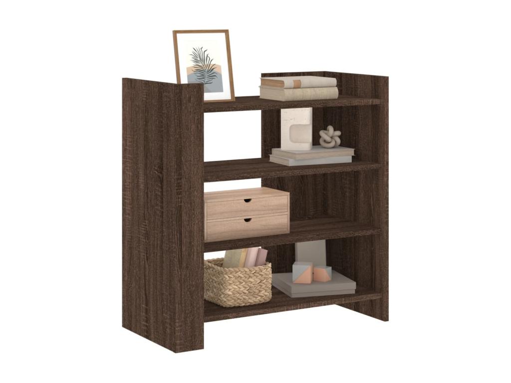 Credenza in legno ingegnerizzato marrone, 73,5 x 35 x 75 cm