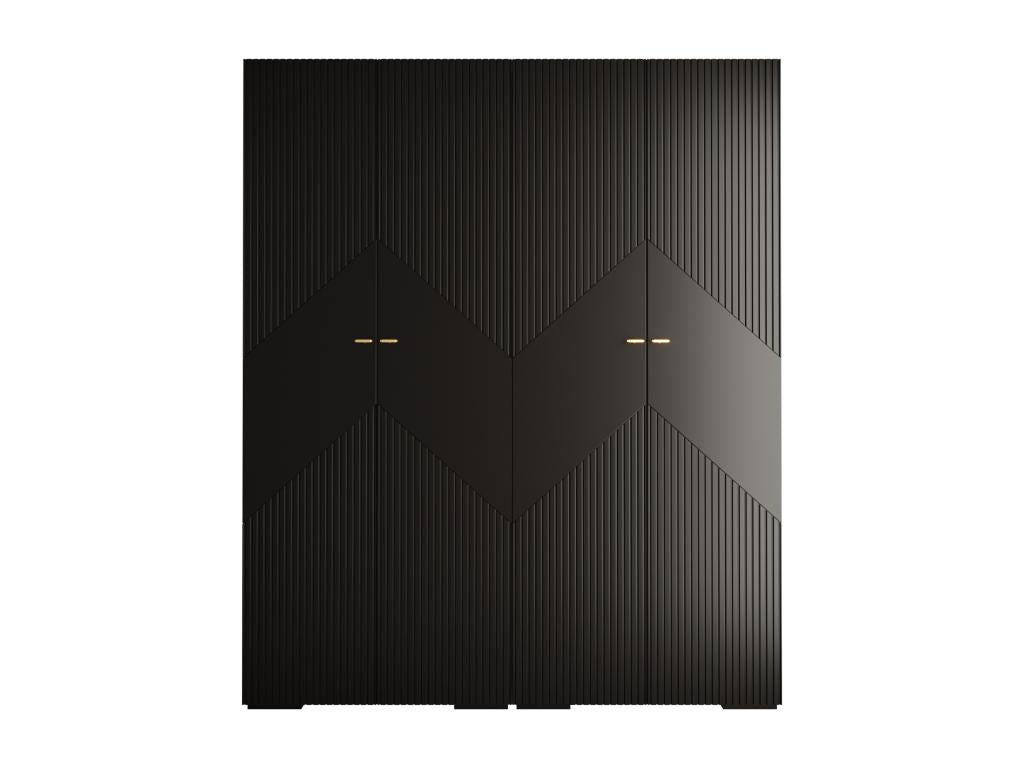 Armadio nero, 200 x 47 x 236,7 cm