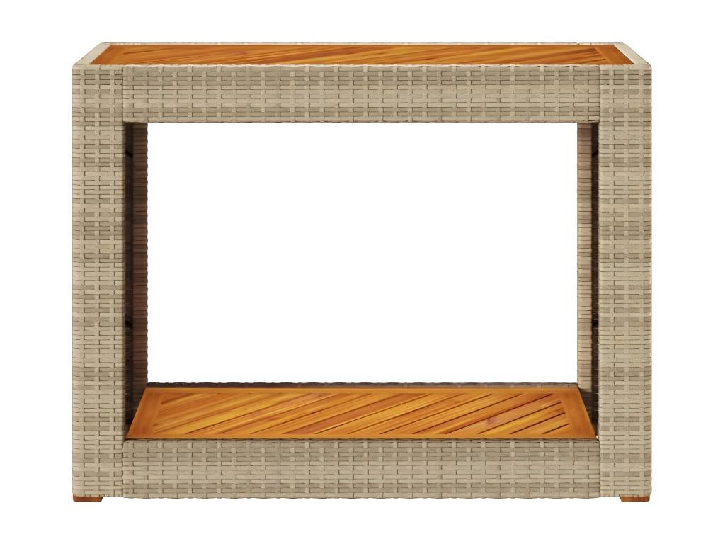 Tavolino beige, 100 x 40 x 75 cm