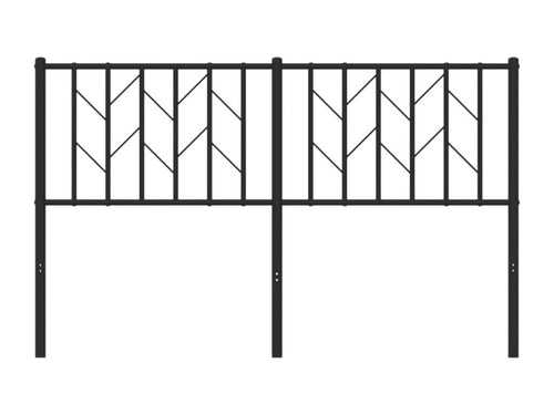 Letto in metallo nero