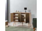 Credenza in legno di rovere beige