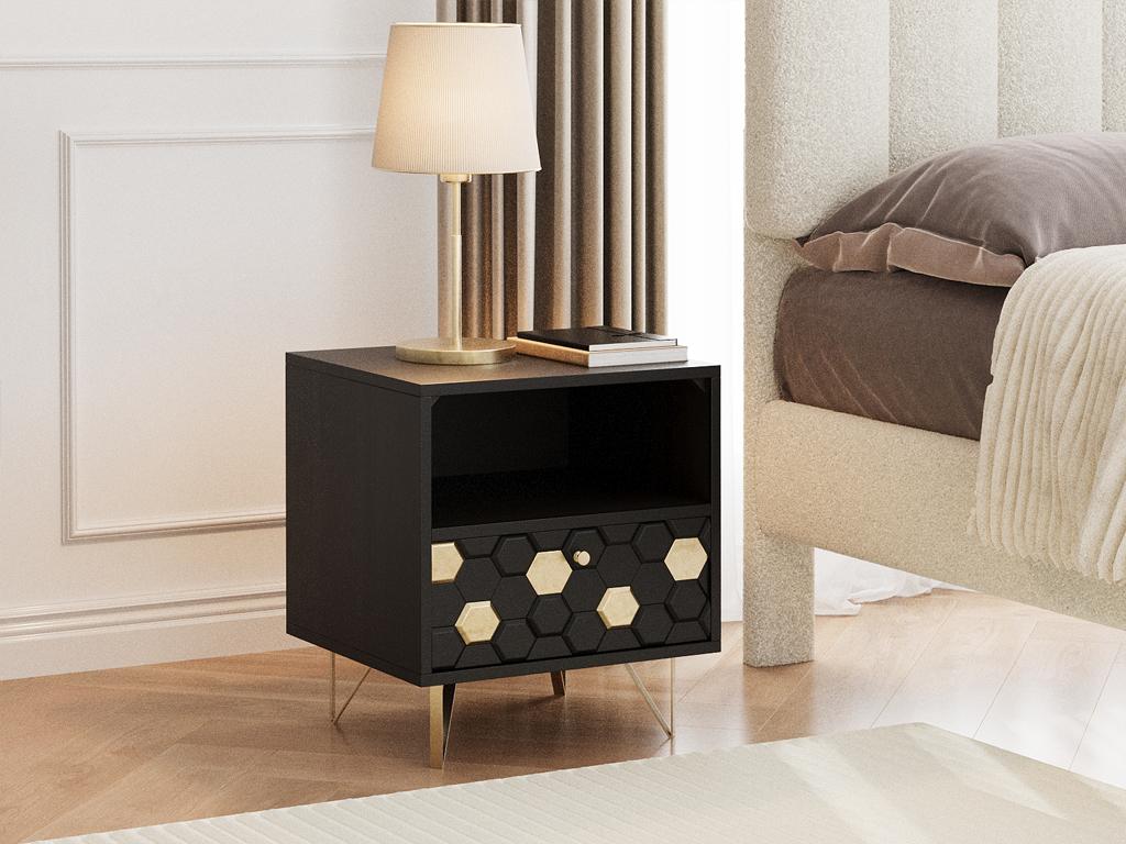 Tavolo in metallo nero - dlz1766459825625