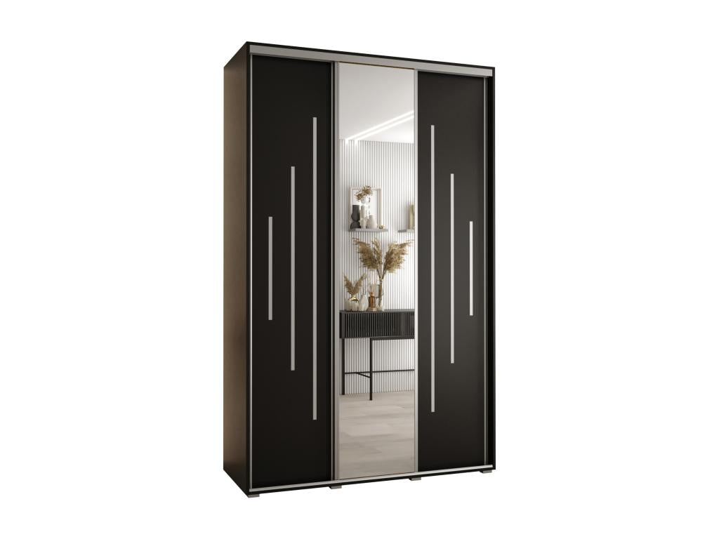 Armadio nero, 160 x 60 x 235,2 cm