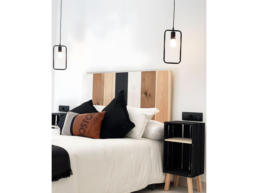 Letto in legno di pino, 200 x 80 cm