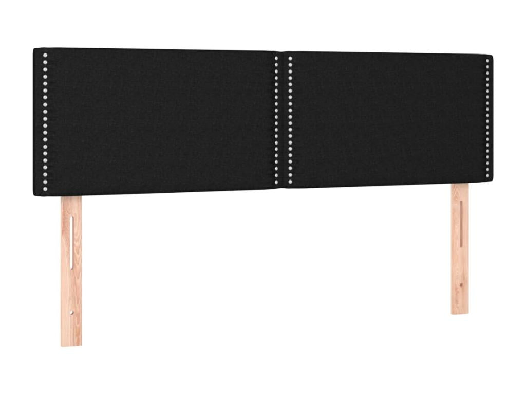 Materasso in tessuto nero, 140 x 190 cm