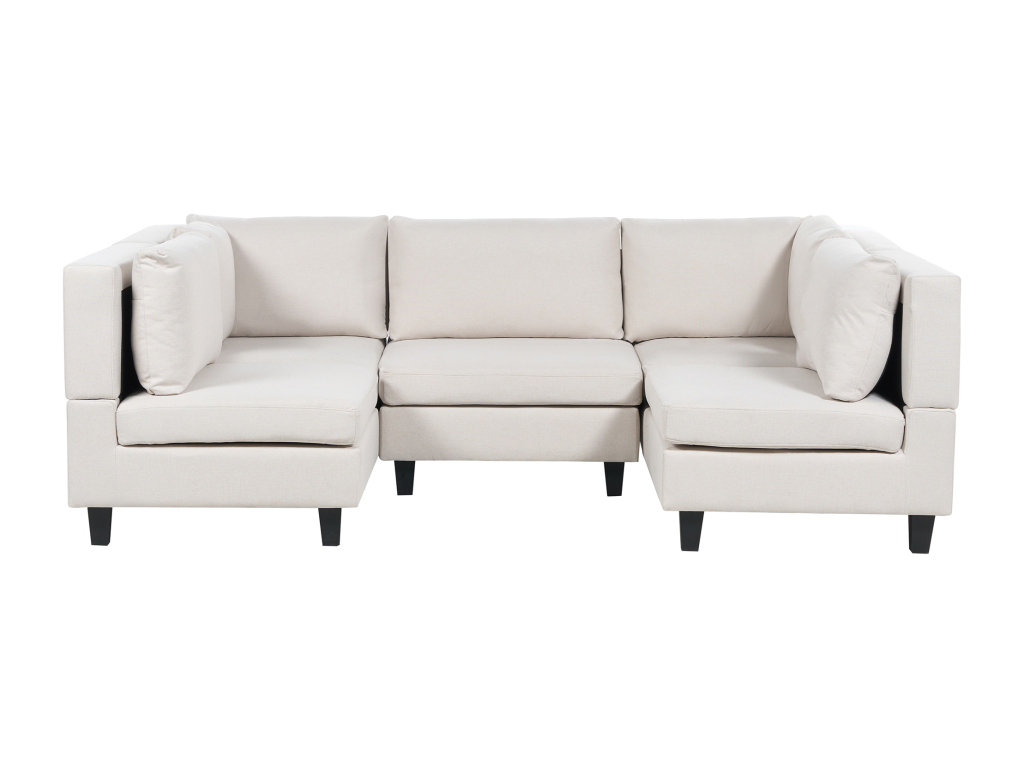 Divano in tessuto beige - dlz1766459573879