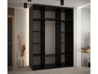 Armadio nero, 160 x 60 x 235,2 cm