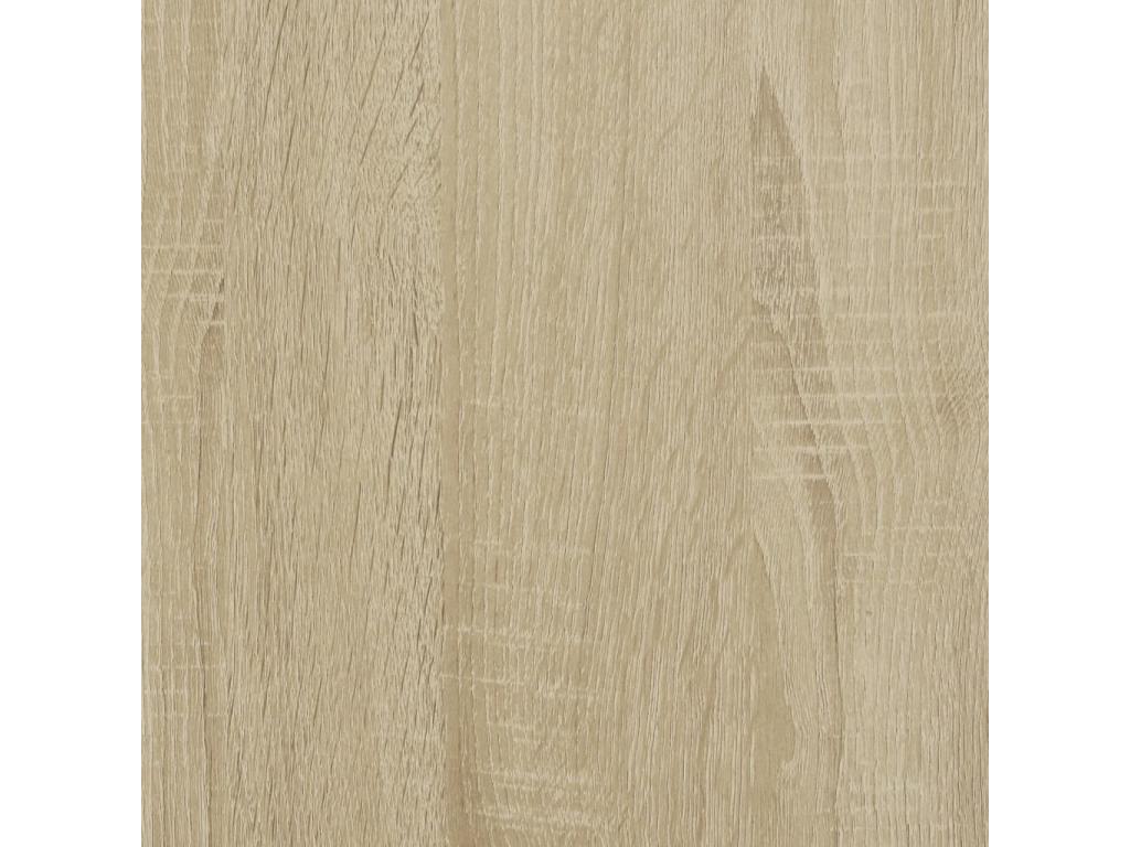 Struttura letto in legno ingegnerizzato marrone, 90 x 190 cm