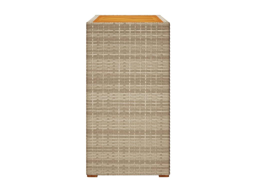 Tavolino beige, 100 x 40 x 75 cm