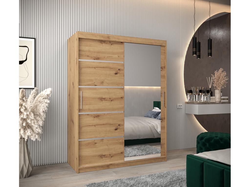 Armadio marrone, 150 x 62 x 200 cm - dlz1766459691967