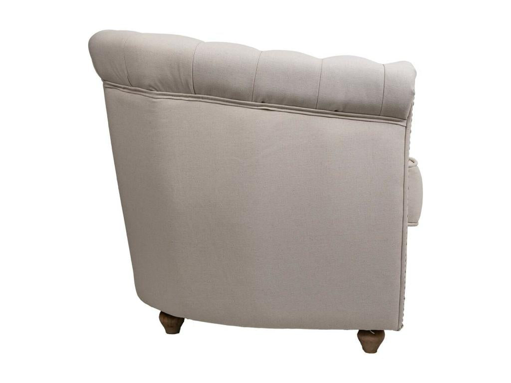 Poltrona beige, 80 x 80 x 48 cm