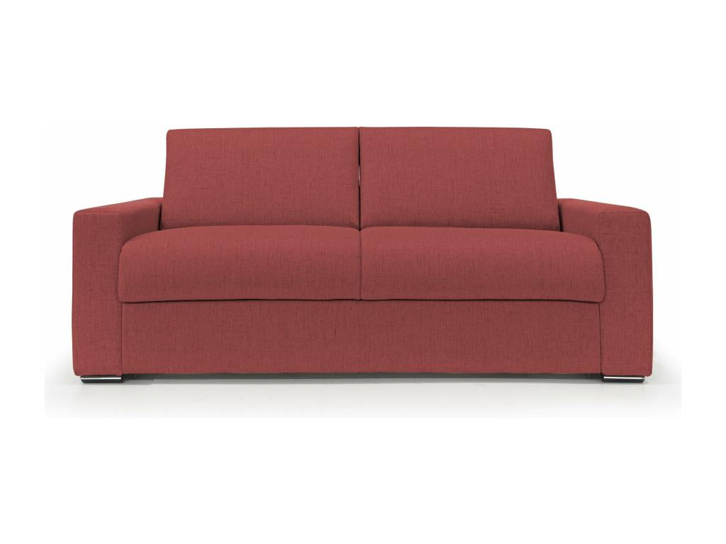 Materasso in tessuto rosso, 140 x 197 cm