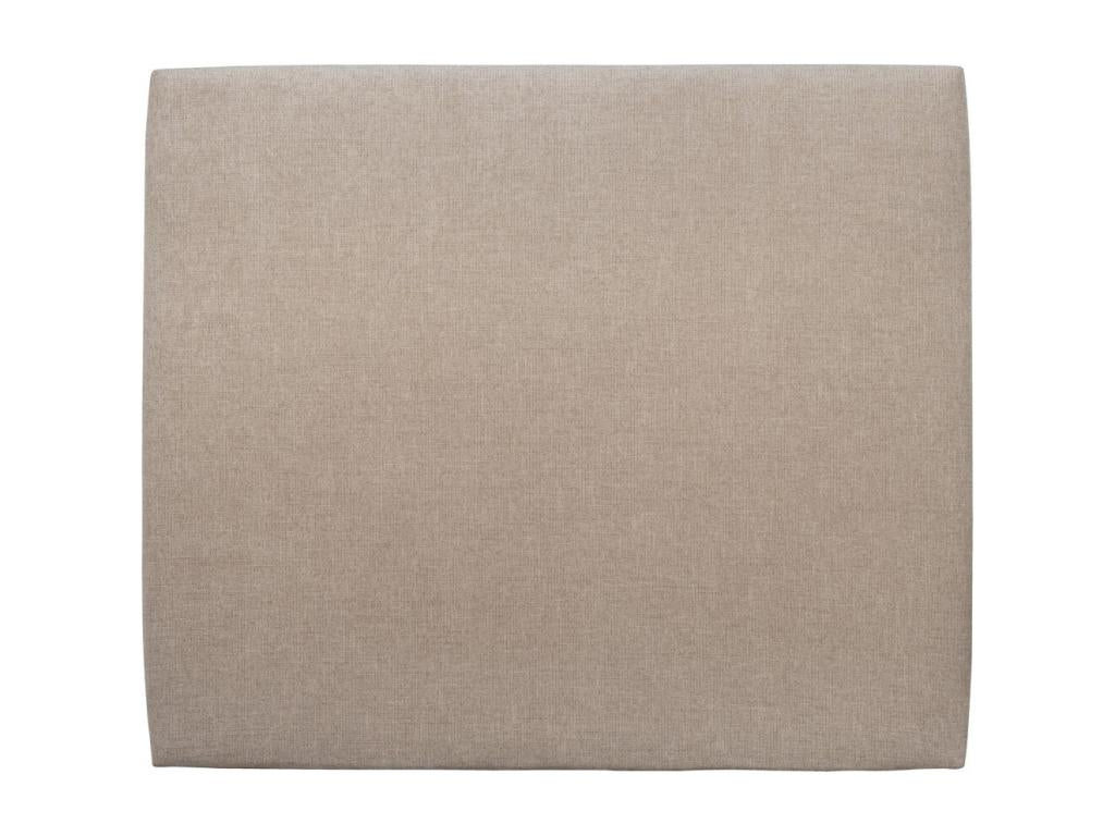 Letto in tessuto beige