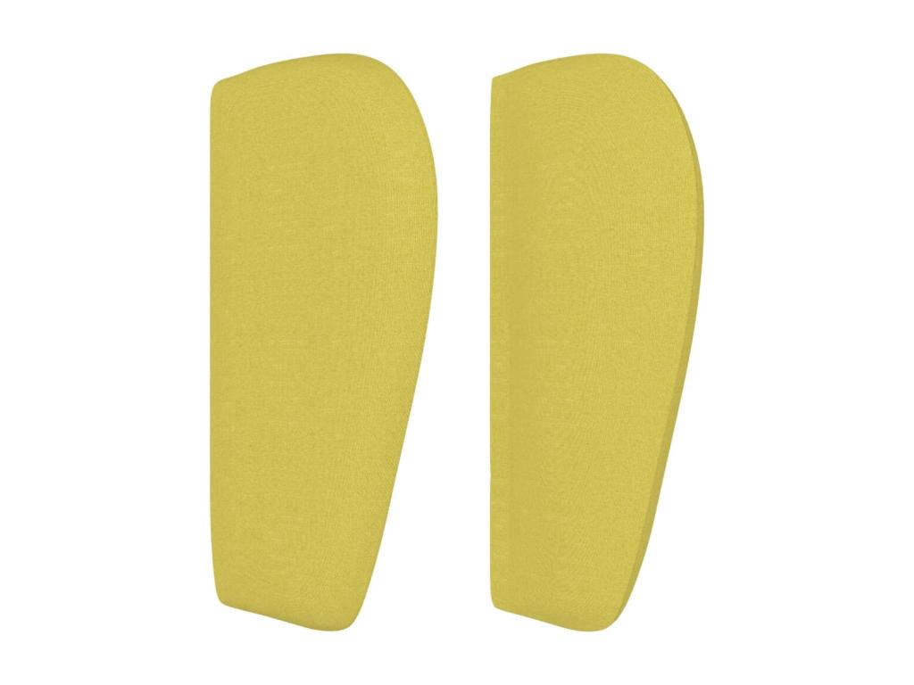 Letto in tessuto verde, 147 x 23 x 78 cm