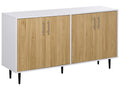 Credenza in legno di rovere beige - dlz1766459734047