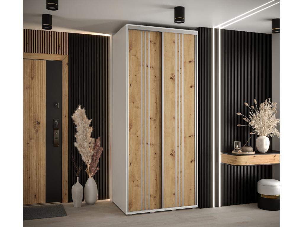 Armadio bianco, 100 x 45 x 235,2 cm