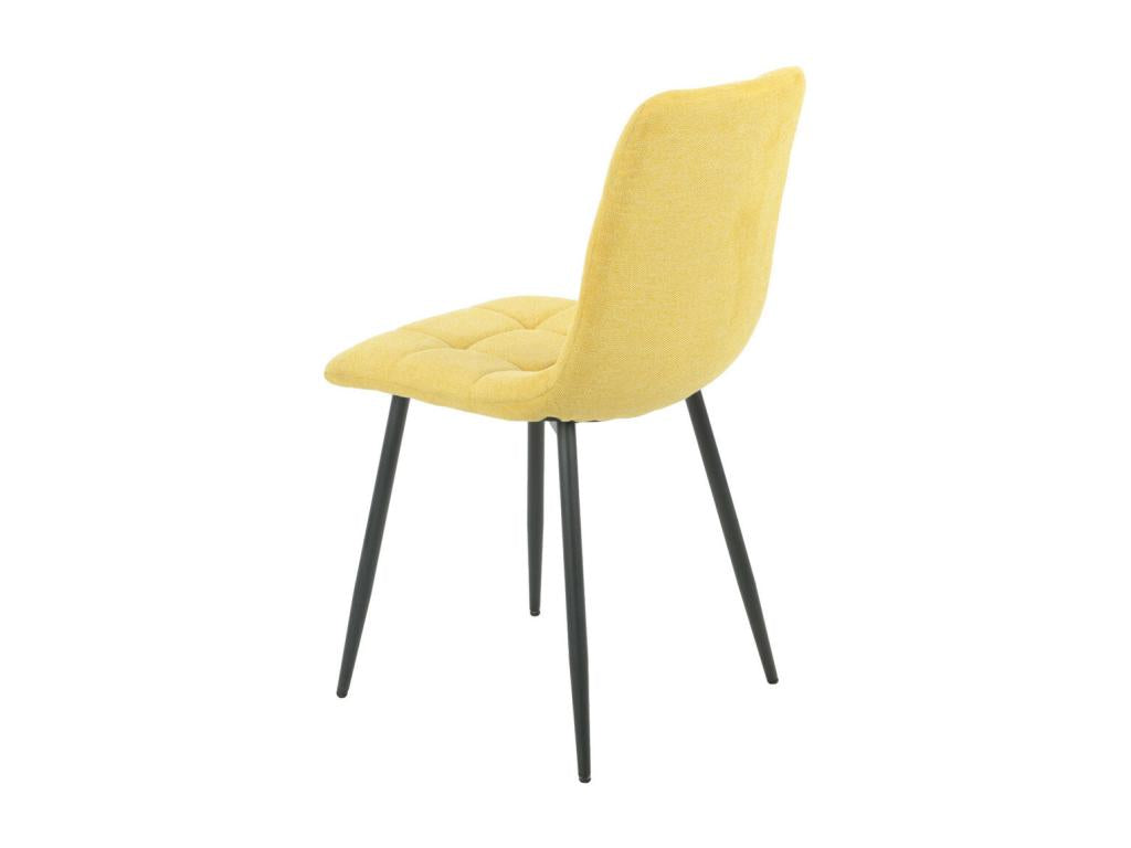 Mobili per la casa in tessuto giallo