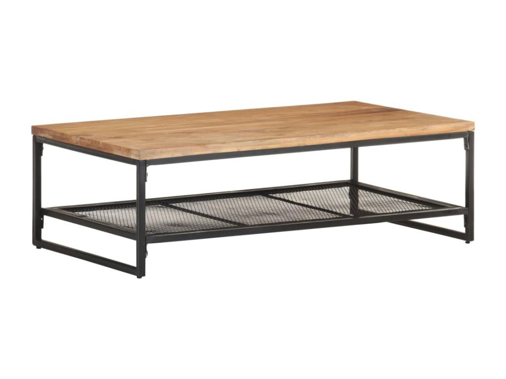 Tavolino da caffè marrone, 110 x 60 x 35 cm