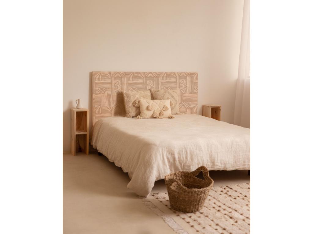 Letto in legno di pino, 150 x 80 cm - dlz1766459937778