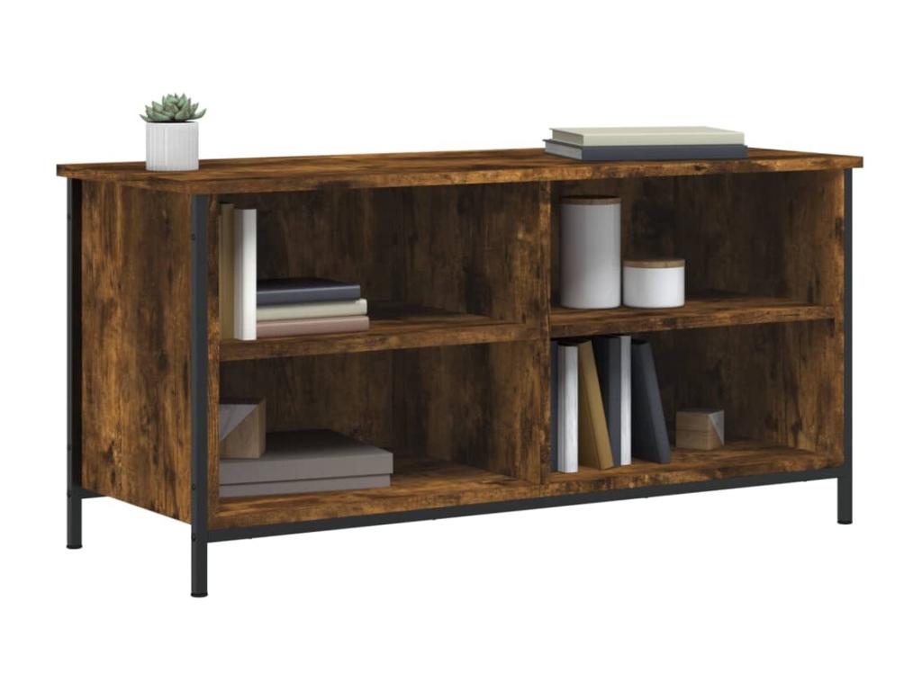 Mobile TV in legno ingegnerizzato marrone, 100 x 40 x 50 cm