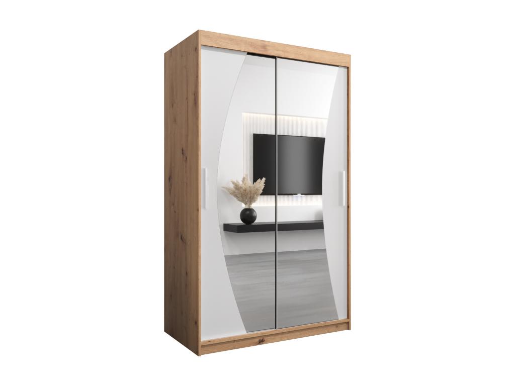 Armadio bianco, 120 x 62 x 200 cm